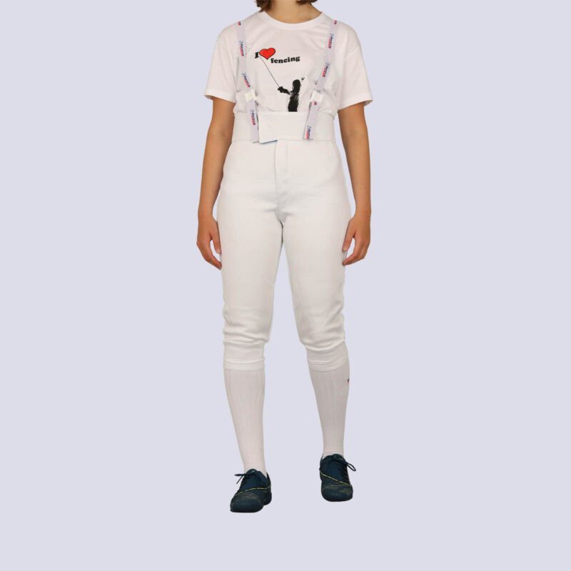 800N 3 weapons women's fencing pants