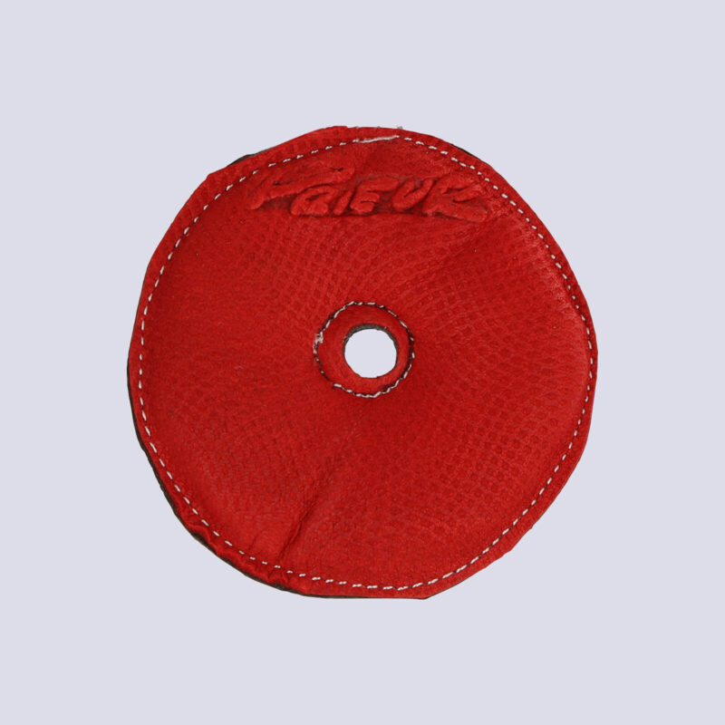 Mini sabre and foil cushion red