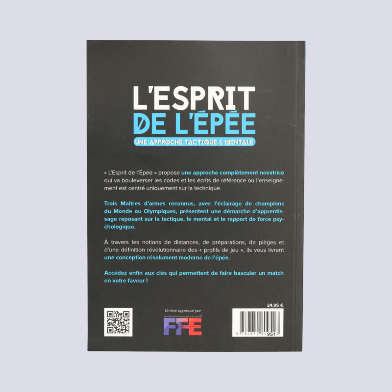 livre l'esprit de l'épée verso